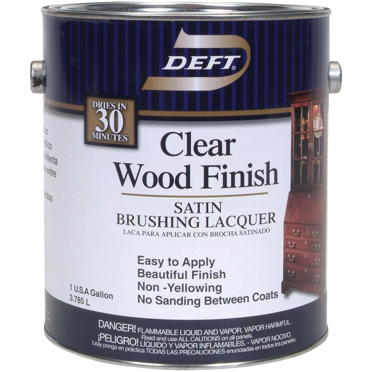 Innovative Deft Satin Gallon 400 Sq. Ft. Gal. Lacquer Artisan
