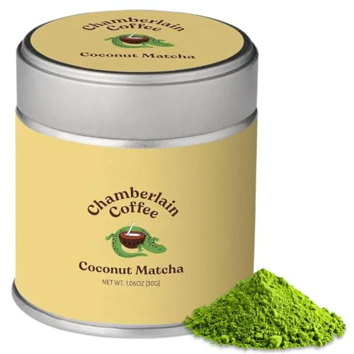 World-Class Limited Edition Coconut Matcha Ceremonial Grade Green Tea Powder Luxury