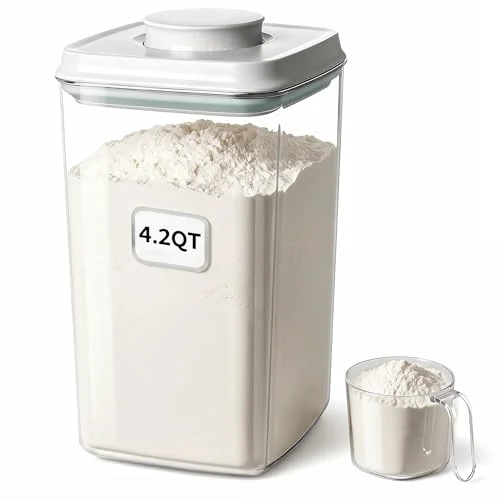 Elegant Pop Airtight Food Storage Container with Lid 3 Count Consistent