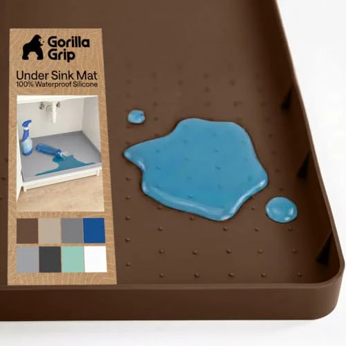 Long-Lasting Waterproof Silicone Under Sink Mat Artisan