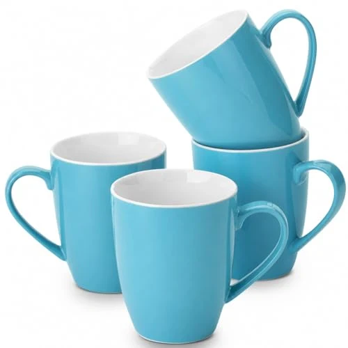Green BTaT Porcelain Coffee Mugs Set Healthy
