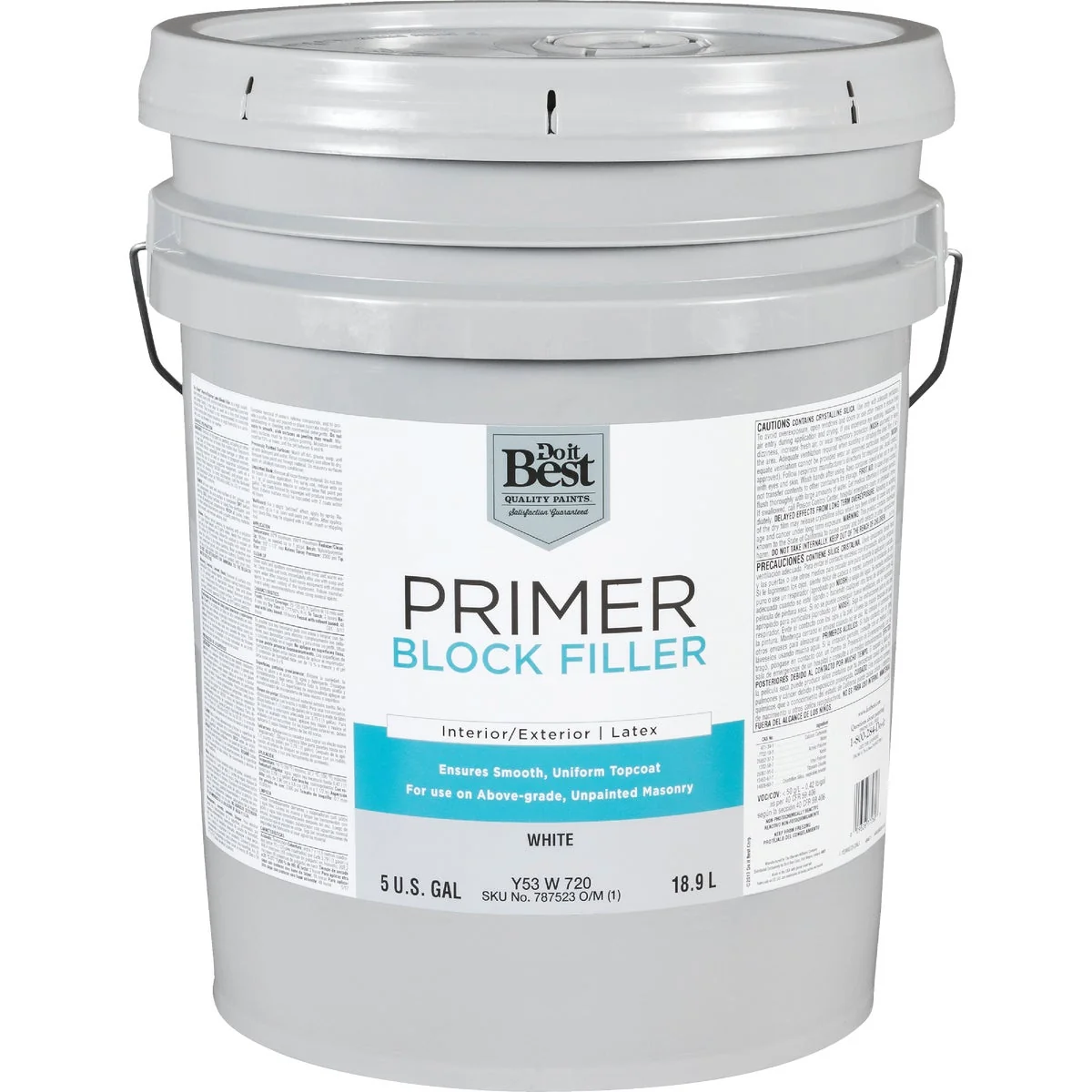 Professional Do it Latex Masonry Block Filler 5 Gal. Artisan