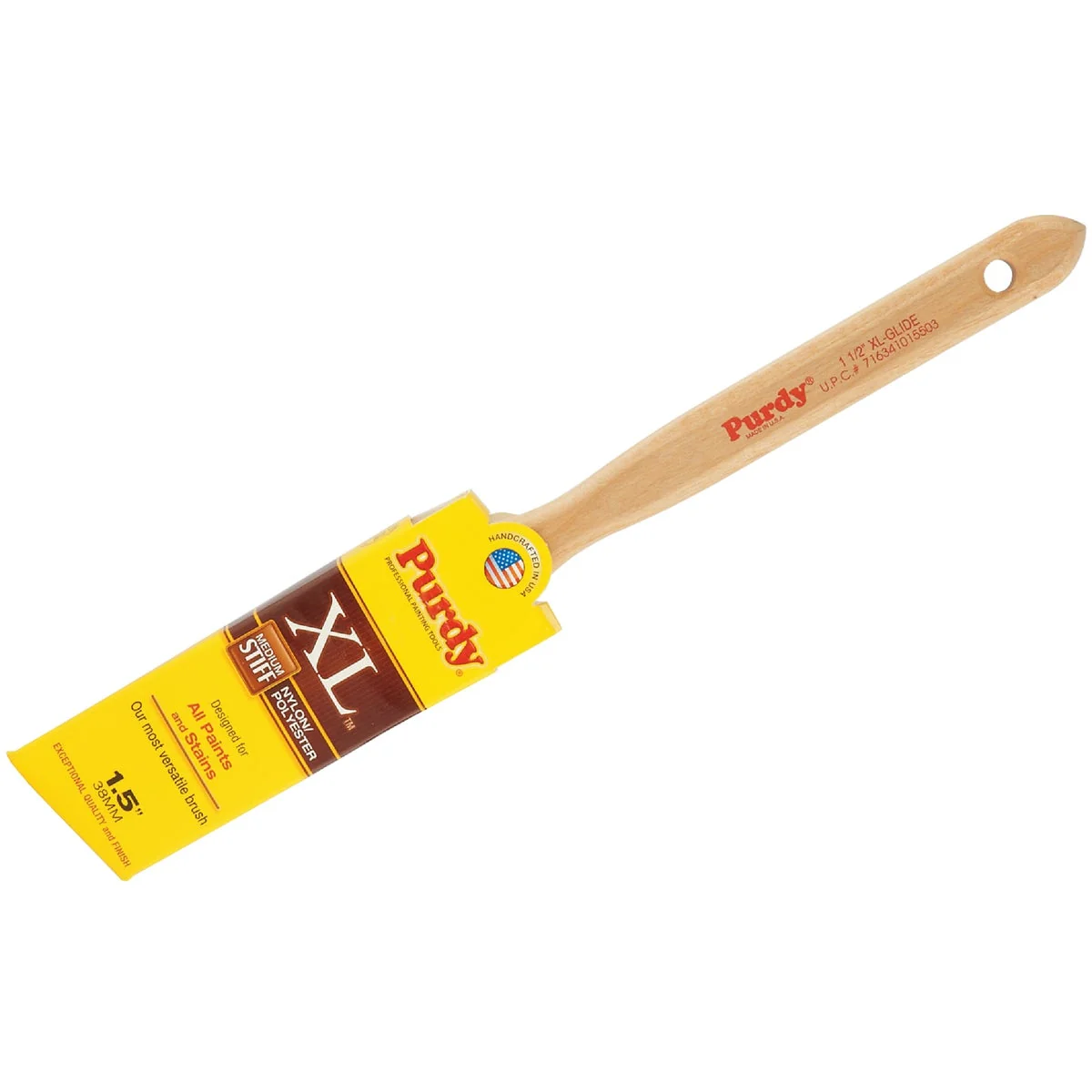 Sustainable Purdy XL Glide 1-1 2 In. Angular Trim Paint Brush Fast