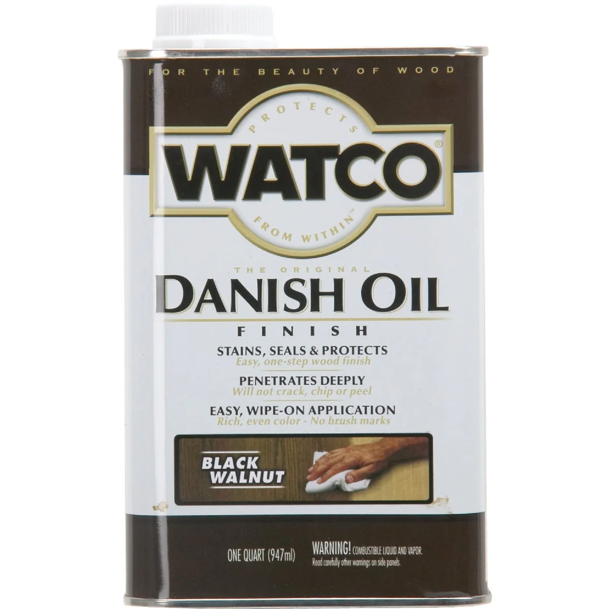 Superior Watco Danish 1 Qt. Black Walnut Oil Finish Enhanced