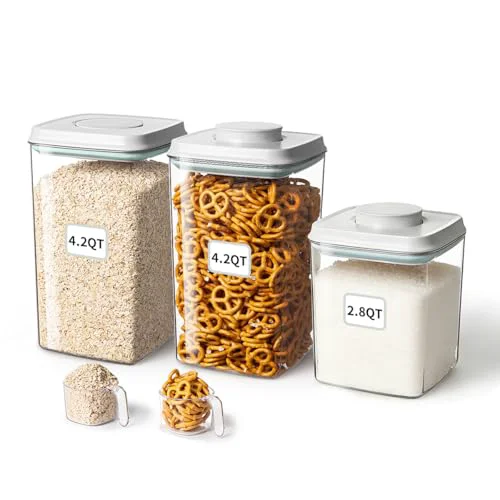 Solid Food Storage Container Sets 3 Count Outstanding