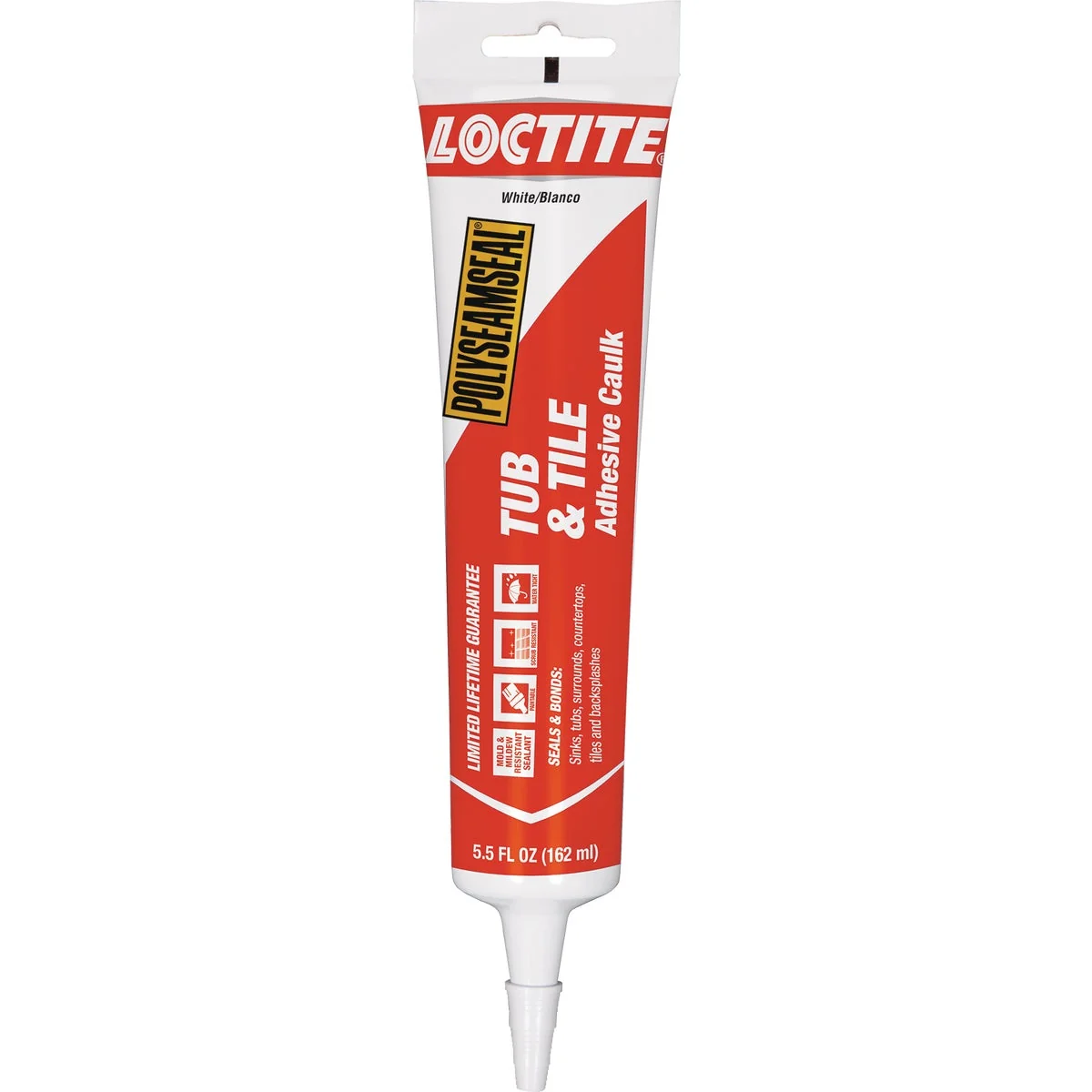 Breathable Loctite Polyseamseal 5.5 Oz. White Kitchen Bath Caulk Effective