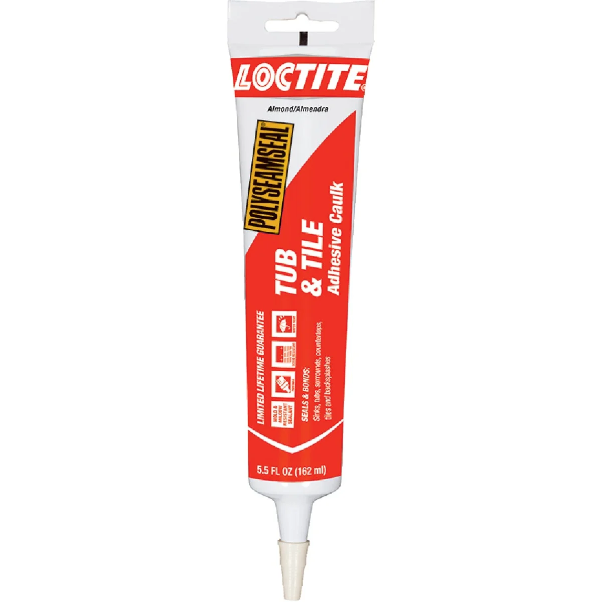 Advanced Loctite Polyseamseal 5.5 Oz. Almond Kitchen Bath Caulk Organic