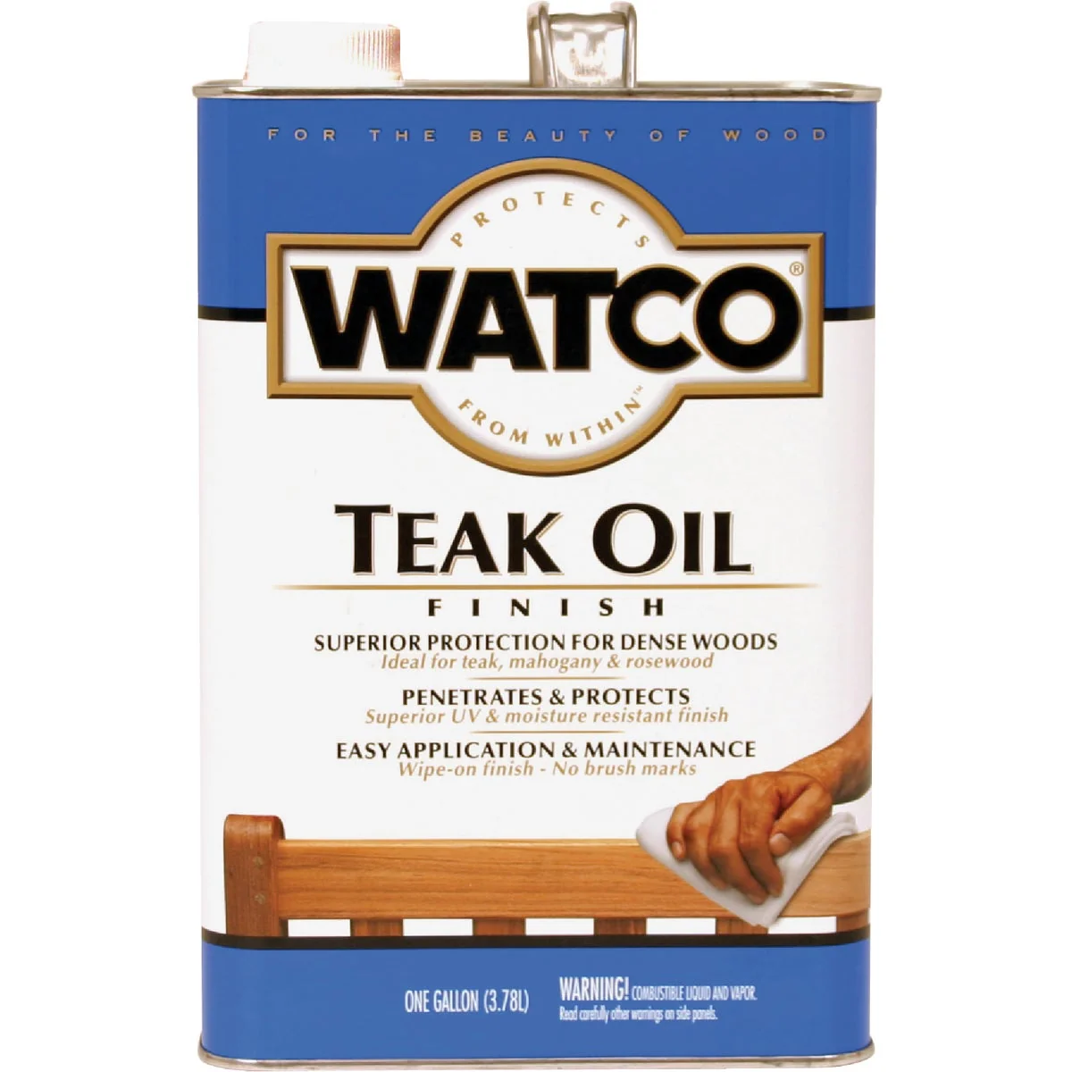 Trendy Watco 1 Gal. VOC Teak Oil Finish Secure