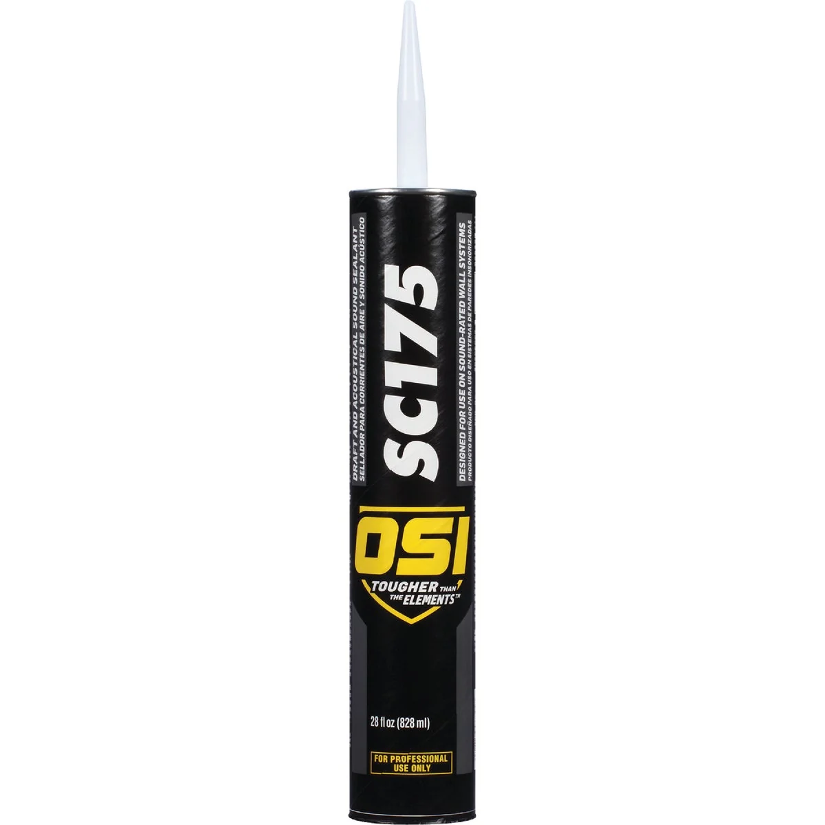 Traditional OSI SC175 28 Oz. Acoustical Sound Elastomeric Sealant White Pure
