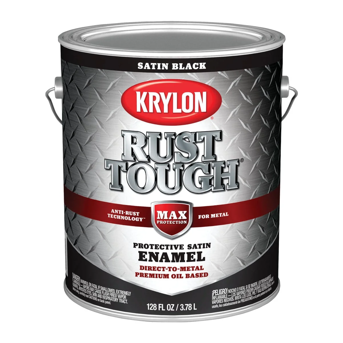Convenient Valspar Anti-Rust Oil-Based Satin Armor Rust Control Enamel Black 1 Gal. Responsible