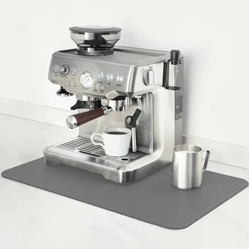 Clean Coffee Mat 16×24 Inch Coffee Bar Mat for Countertop Versatile
