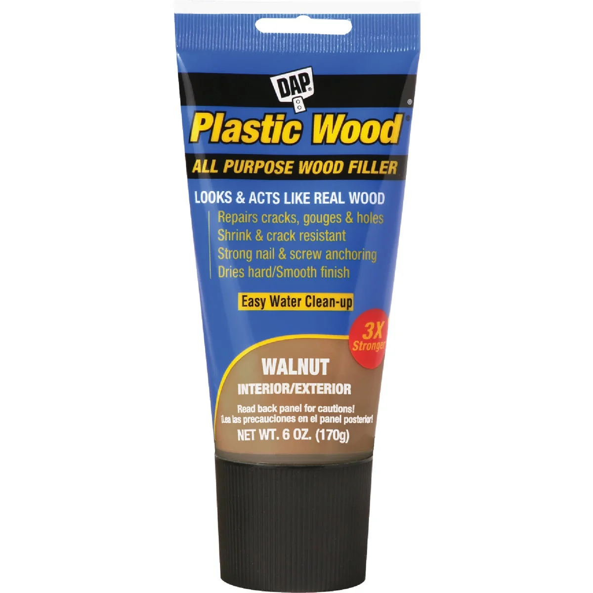 Responsible Dap Plastic Wood 6 Oz. Walnut All Purpose Wood Filler Exclusive