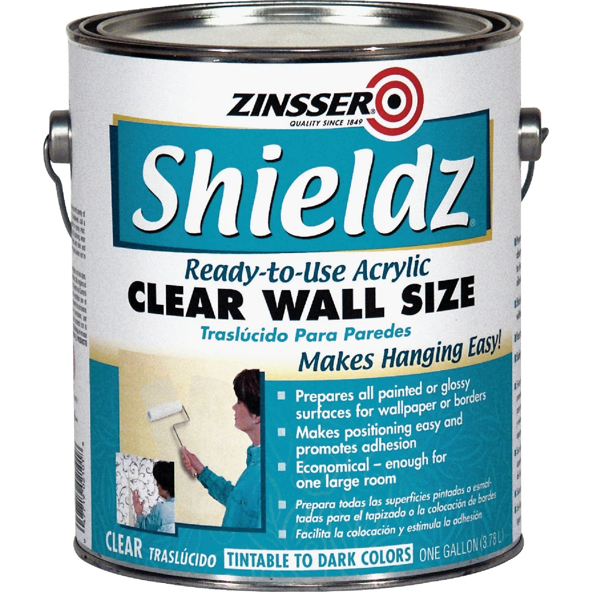 Smooth Zinsser Shieldz Clear Wallpaper Primer 1 Gal. Natural