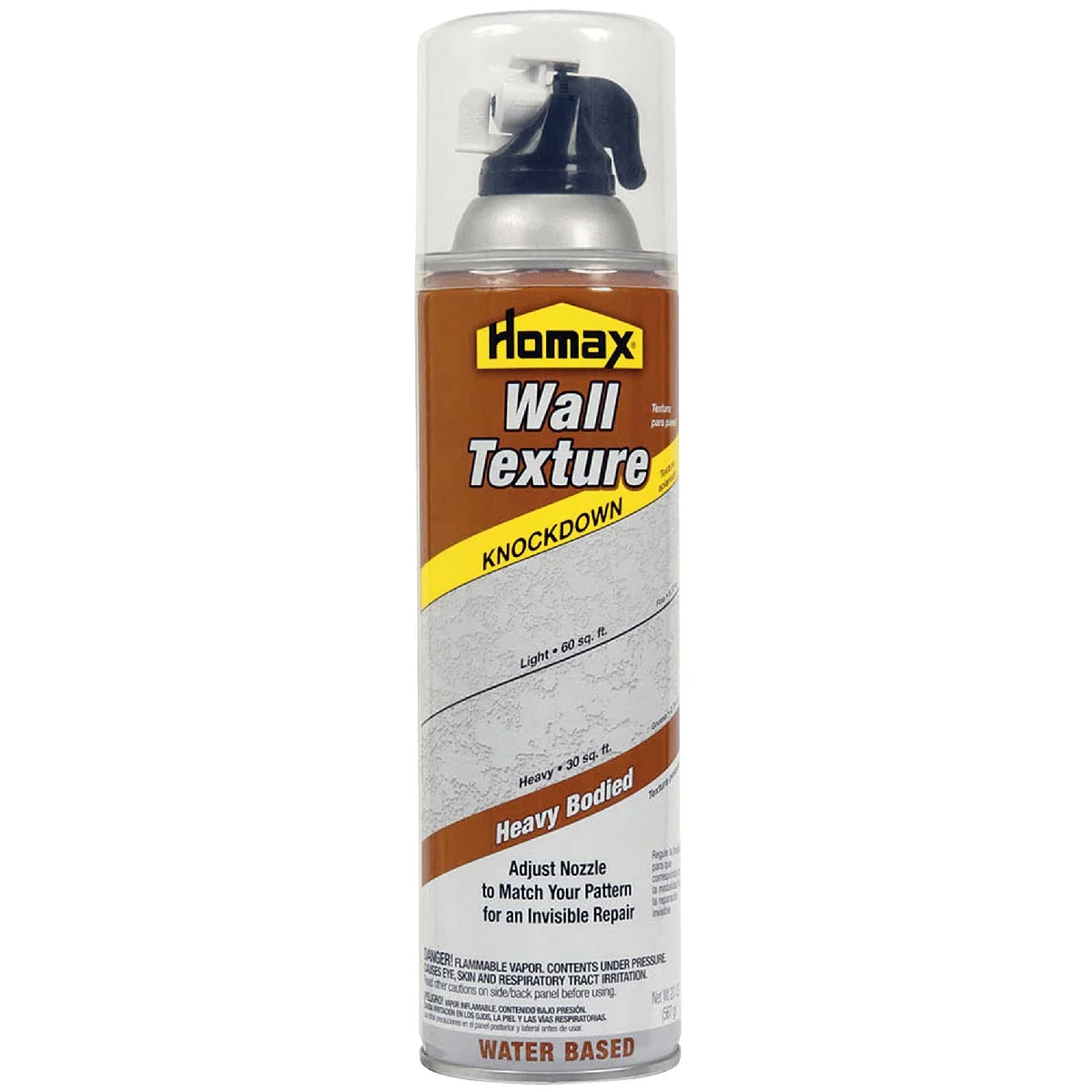 Stylish Homax Knockdown White 20 Oz. Spray Texture Convenient