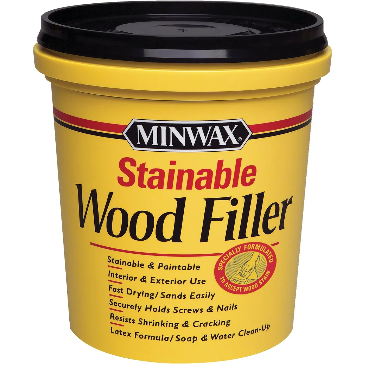Dependable Minwax Natural 16 Oz. Wood Filler Premium Material