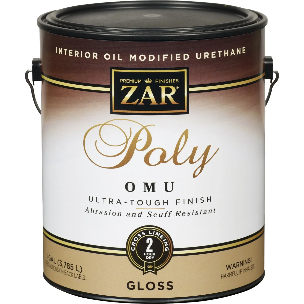 Elite ZAR Gloss Ultra Max Interior Polyurethane 1 Gal. Durable