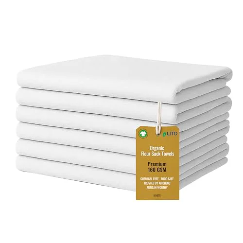 Casual Flour Sack Towels 6 Count Powerful