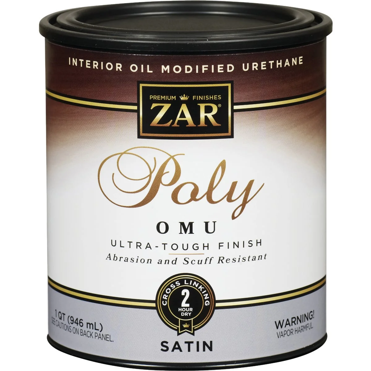 High-End ZAR Satin Ultra Max Interior Polyurethane 1 Qt. Green