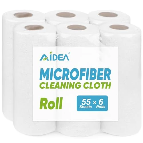 First-Class White Microfiber Cleaning Cloth 330 Count Premium