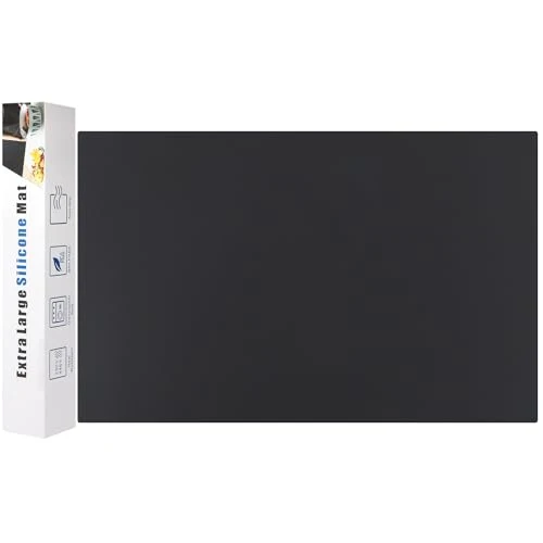 Sophisticated Silicone Mats for Kitchen Counter Thicker Extra Large Heat Resistant Mats Countertop Protector Liners for Bottom of Oven Air Fryer Coffee Maker Clean