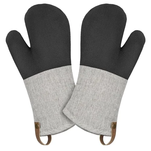 Sustainable Cuisinart Heritage Kitchen Oven Mitts 2 Count Detailed