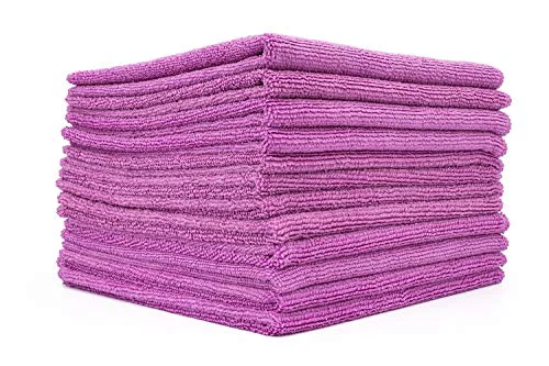 Recyclable All Purpose Microfiber Terry Cleaning Towels 12 Count Exclusive