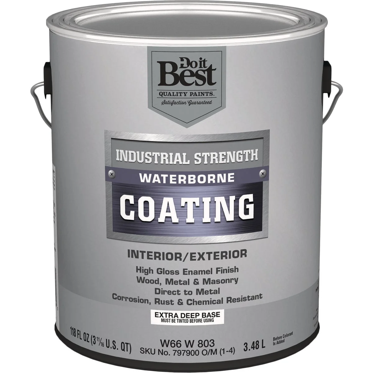 Green Do it Extra Deep Base Waterborne Industrial Enamel 1 Gal. Authentic