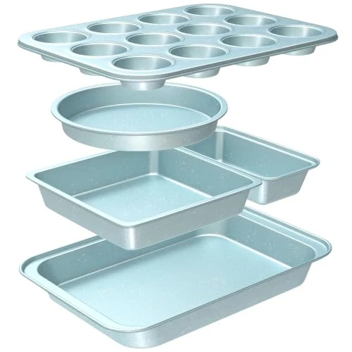 Innovative 5 Piece Baking Pans Set 5 Count Comfortable