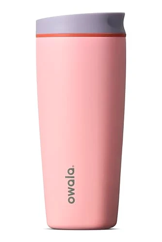 Advanced SmoothSip Slider Insulated Stainless Steel Coffee Tumbler Solid
