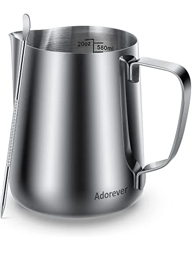 Premium Milk Frothing Pitcher Solid