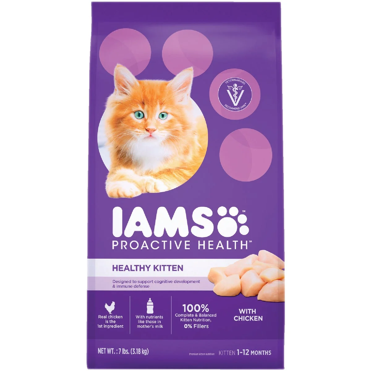 Innovative Iams Proactive Health 7 Lb. Chicken Flavor Dry Kitten Food Smart