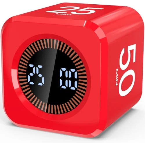 Elite Digital Pomodoro Timer Cube 5 Pure