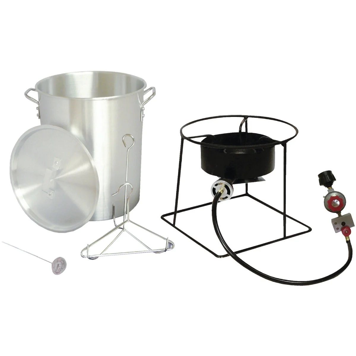 Original Metal Fusion King Kooker 29 Qt. Aluminum Turkey Outdoor Fryer Crafted