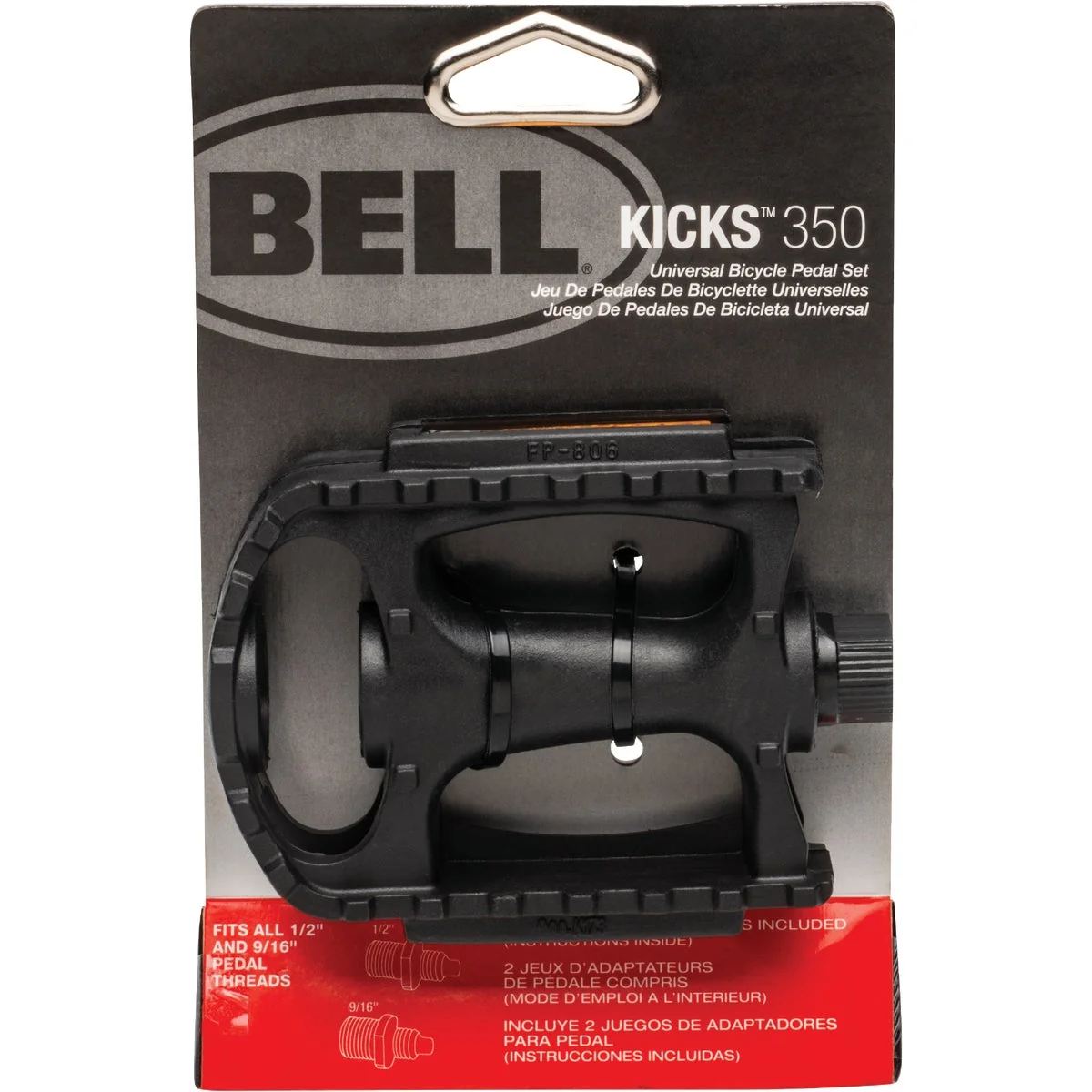 High-End Bell 1 2 In. or 9 16 In. Hole Universal Bicycle Pedal Healthy