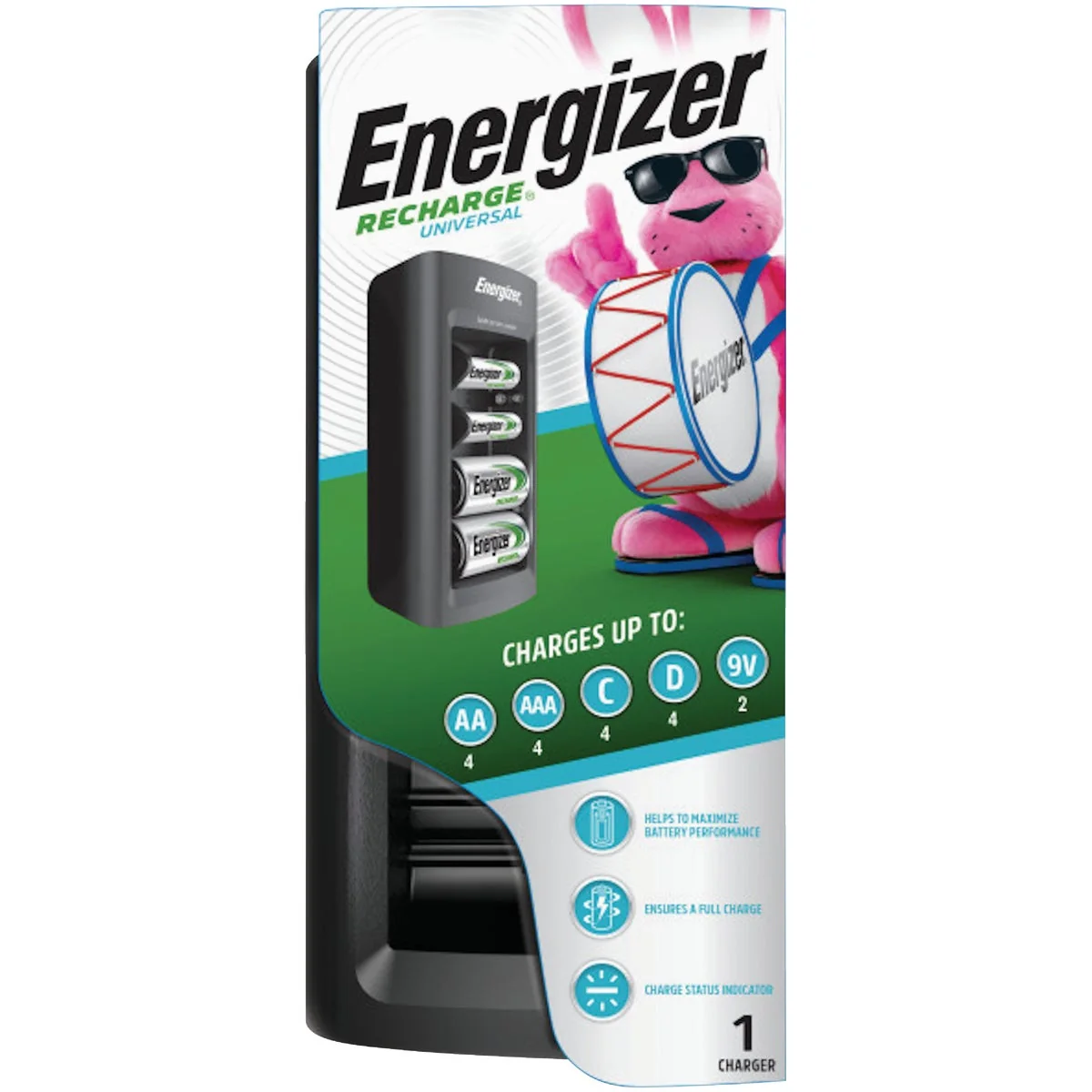 High-Performance Energizer Universal Battery Charger for C D 9V AA and AAA Batteries Luxury