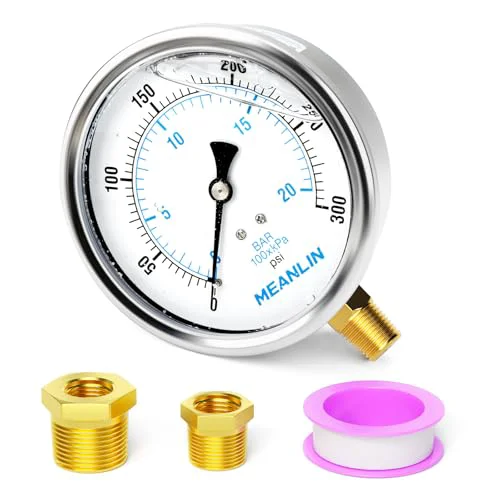 Durable 0 300Psi Stainless Steel 1 Safe