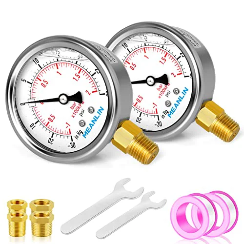 Breathable 30inHG 30Psi Stainless Steel 1 Selected