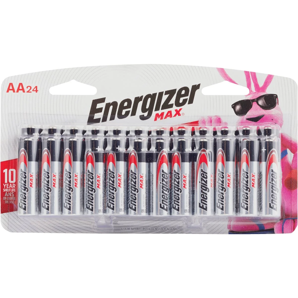 Dependable Energizer Max AA Alkaline Battery 24-Pack Exceptional