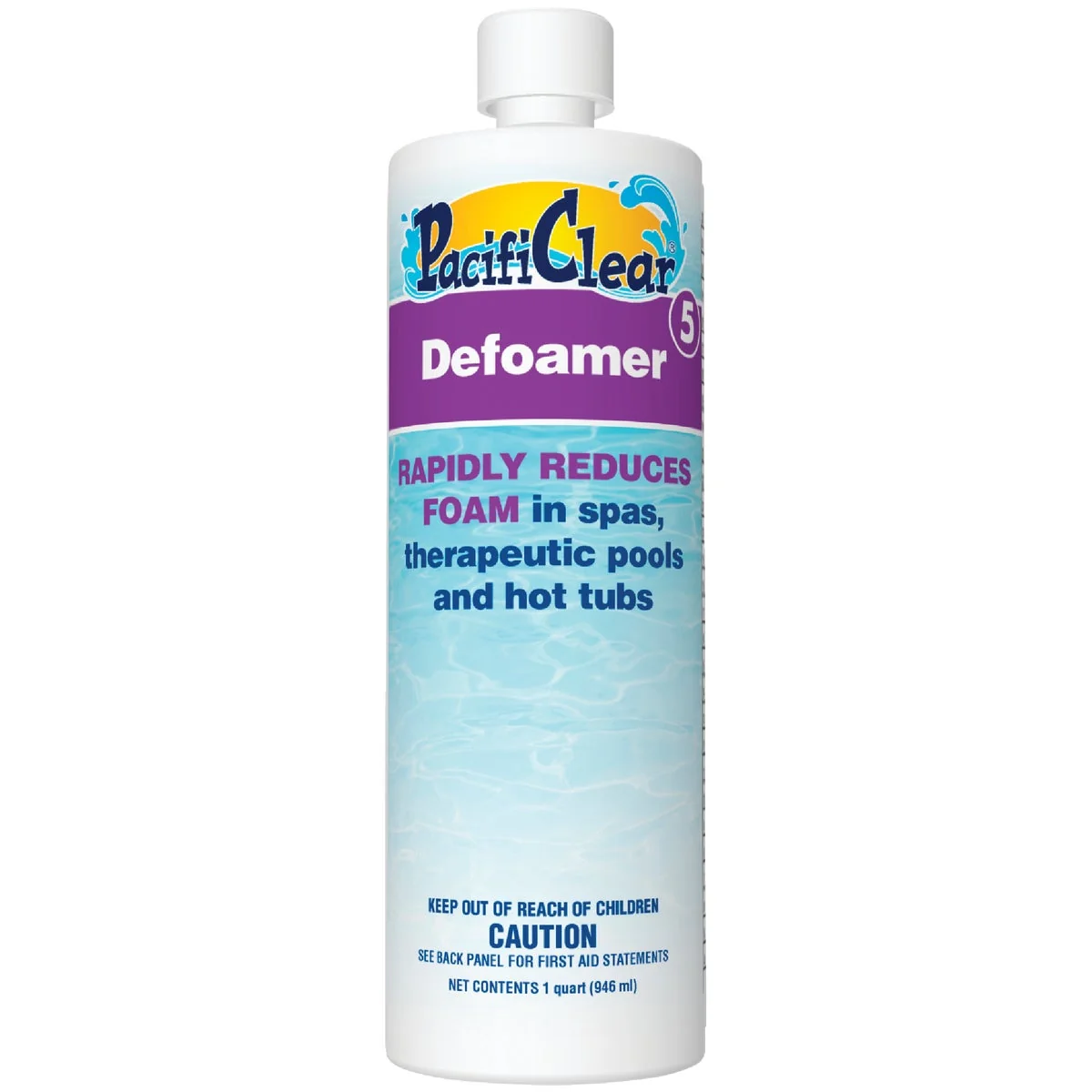 Contemporary PacifiClear 1 Qt. Liquid Defoamer Foam Inhibitor Dependable