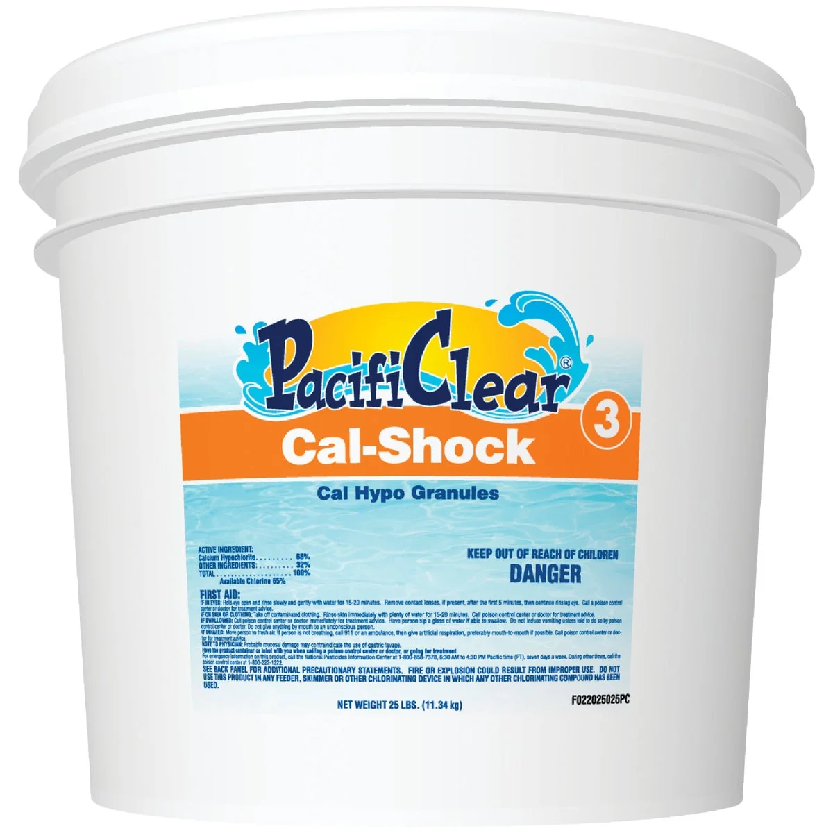 Minimalist PacifiClear Cal-Shock 25 Lb. Granule Responsible