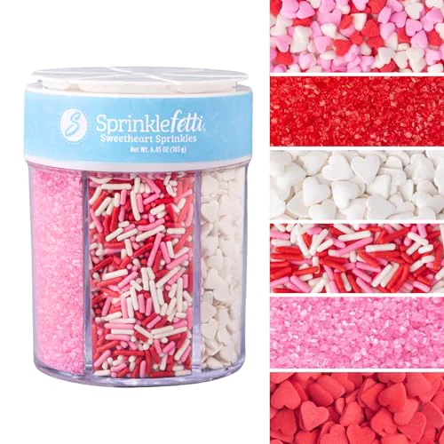 Elegant Valentines Sprinkles 6 6.45 Ounce Green