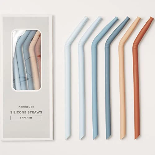 Organic Reusable Silicone Straws Professional
