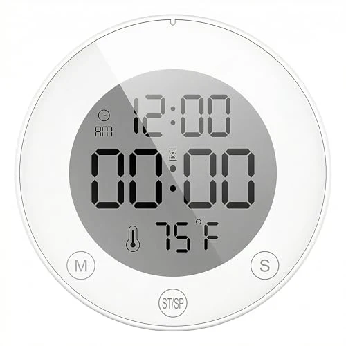 Top-Quality Shower Clock Waterproof Bathroom Timer High-End
