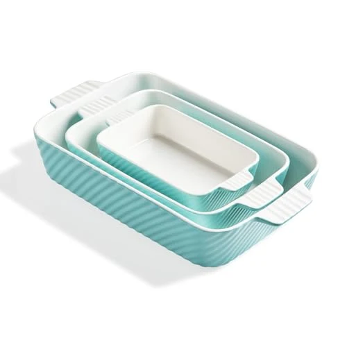 Easy-to-Use Sweejar Ceramic Baking Dish Set Soft