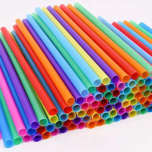 Minimalist 8.3 Jumbo Smoothie Milkshake Disposable Straws 240 Count Functional