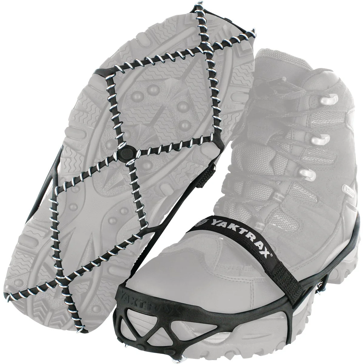 Crafted Yaktrax Pro Small Black Rubber Ice Cleat Elite