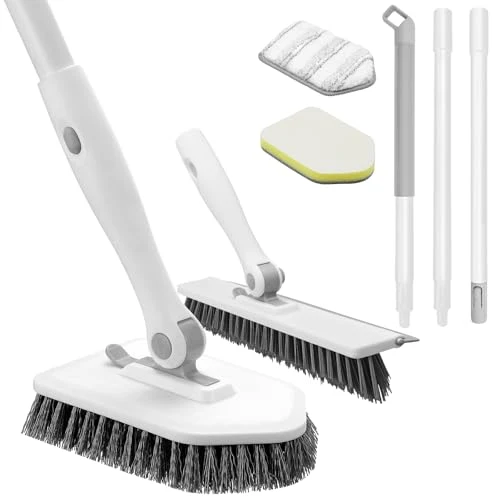 Eco-Friendly Shower Scrubber with Long Handle Classic