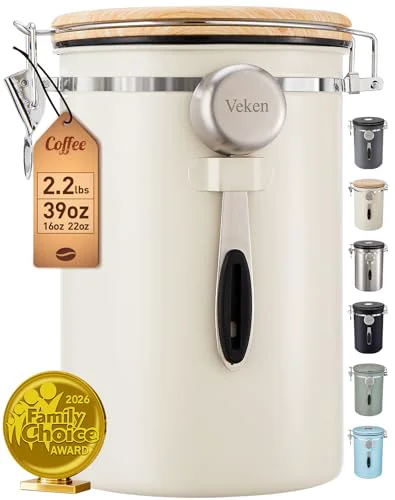 Carefully Designed Coffee Canister Consistent