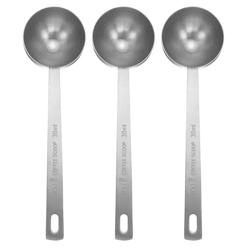 Elegant 3pcs Coffee Scoop Spoon 2tbsp 3 Count Organic