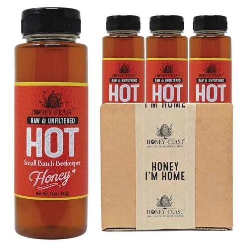 Proven Hot Honey 12OZ Jars 36 Fl Oz Secure